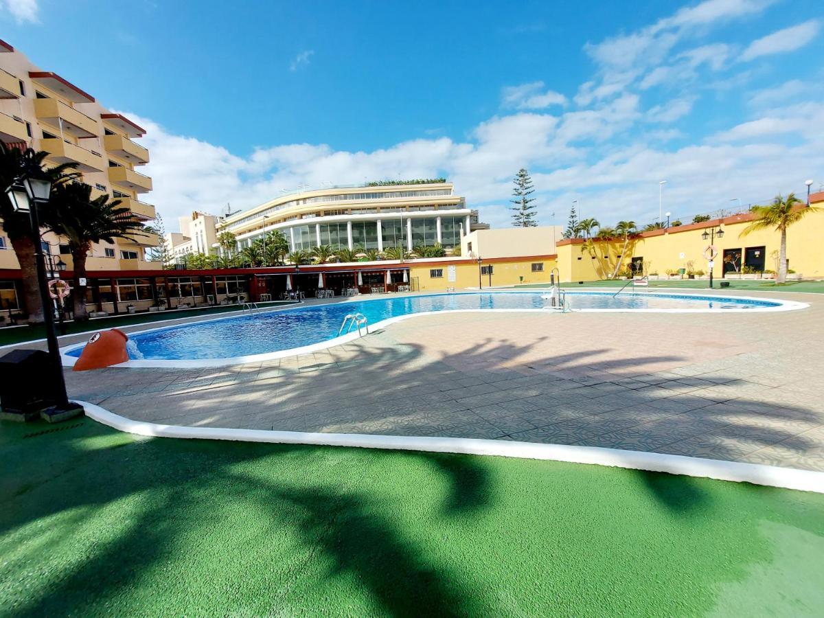 Sunny Cozy Nice Apartment Loscristianos Wifi,Pool Los Cristianos  Ngoại thất bức ảnh